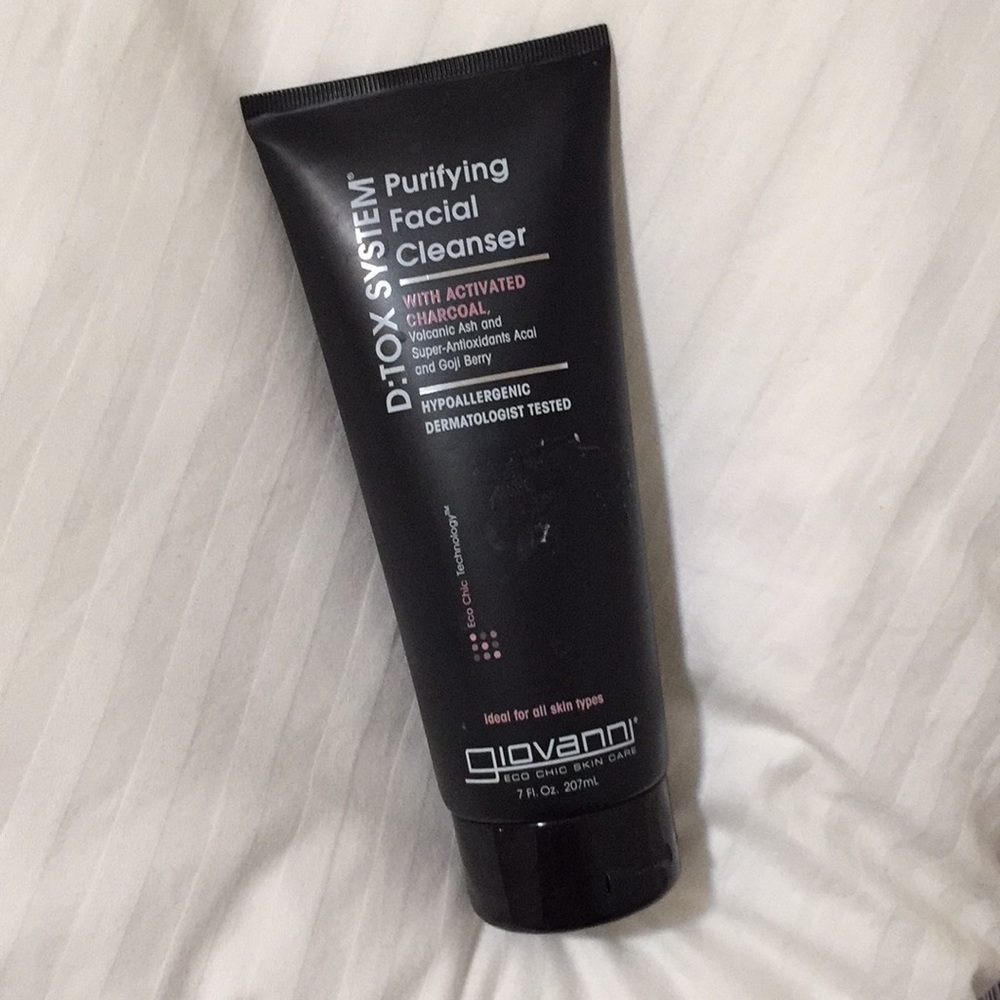 Purifying facial cleanser